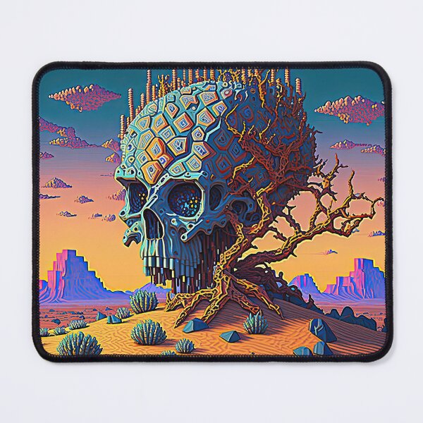 Item preview, Skull in the Desert Hallucination designed and sold by SeedDesign.