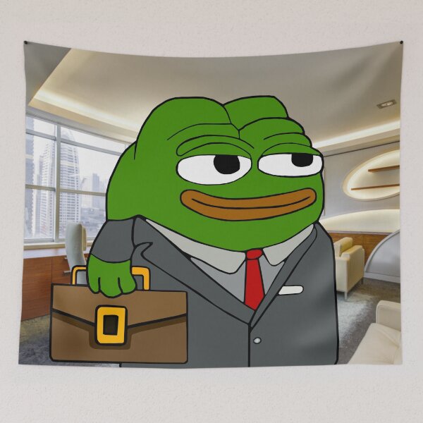 Item preview, Rare Pepe Distinguished Businessman designed and sold by Slav-Art.