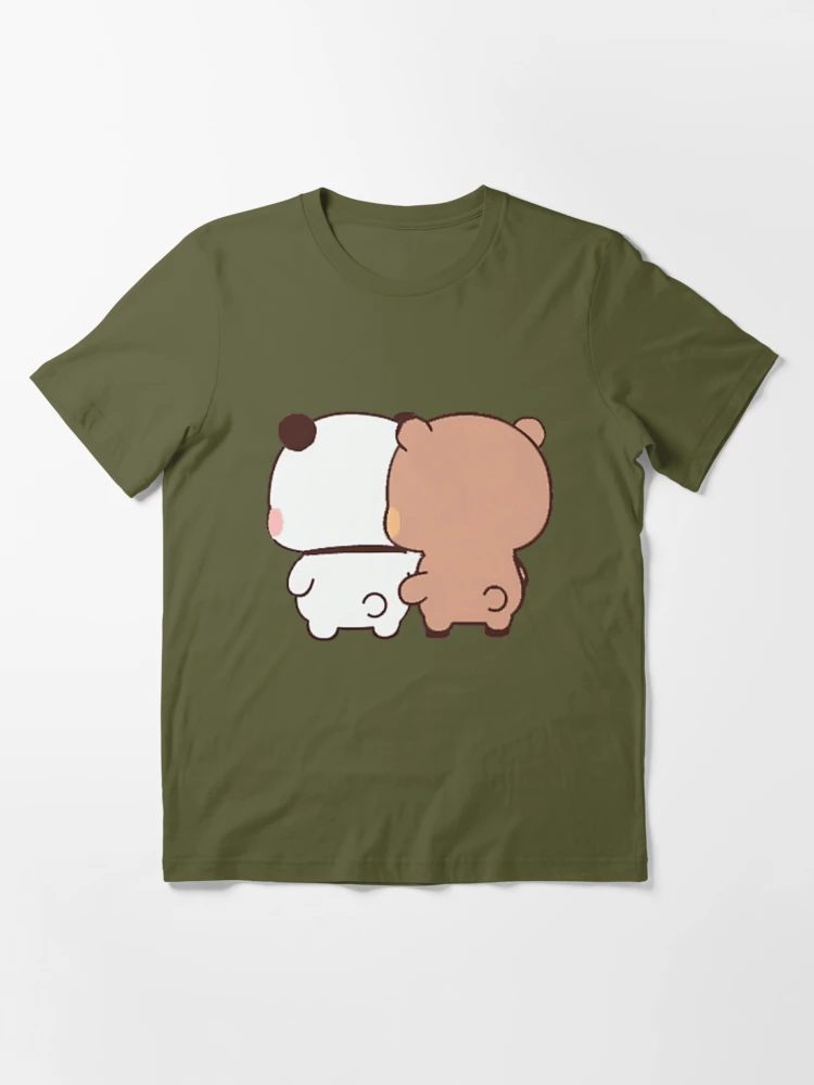 Bubu & Dudu / Milk & Mocha / Panda and Brown bear love Essential T-Shirt  by katherineserr54