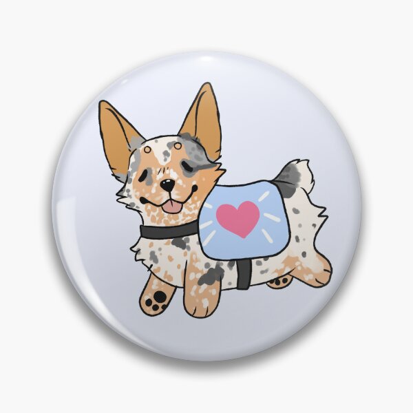 Item preview, Jake the therapy dog designed and sold by KingRabies.