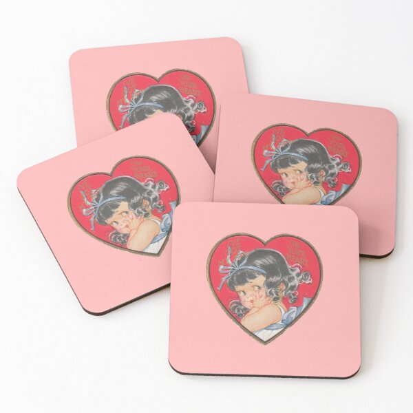 Item preview, I've Got My Eye on Your Heart Victorian Valentine designed and sold by sooper-salad.