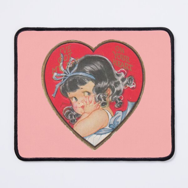 Item preview, I've Got My Eye on Your Heart Victorian Valentine designed and sold by sooper-salad.