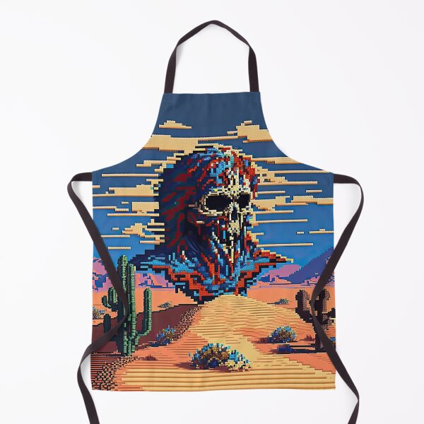 Aperçu de l'œuvre Crâne dans l'hallucination du désert créée et vendue par SeedDesign.