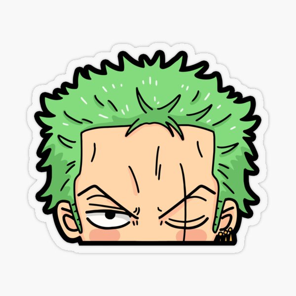 Item preview, Zoro Chibi peeker designed and sold by Arteezan.