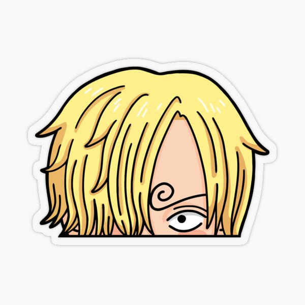 Item preview, Sanji Chibi peeker designed and sold by Arteezan.
