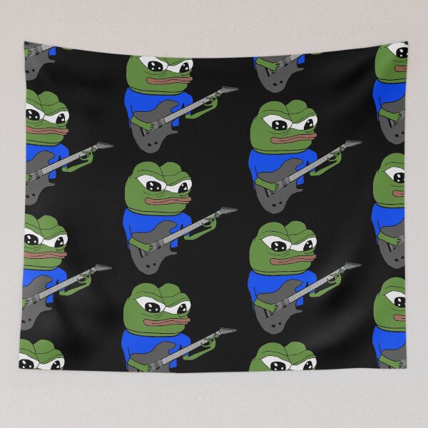 Item preview, Pepe Playing Guitar Apu Guitar Player designed and sold by Slav-Art.
