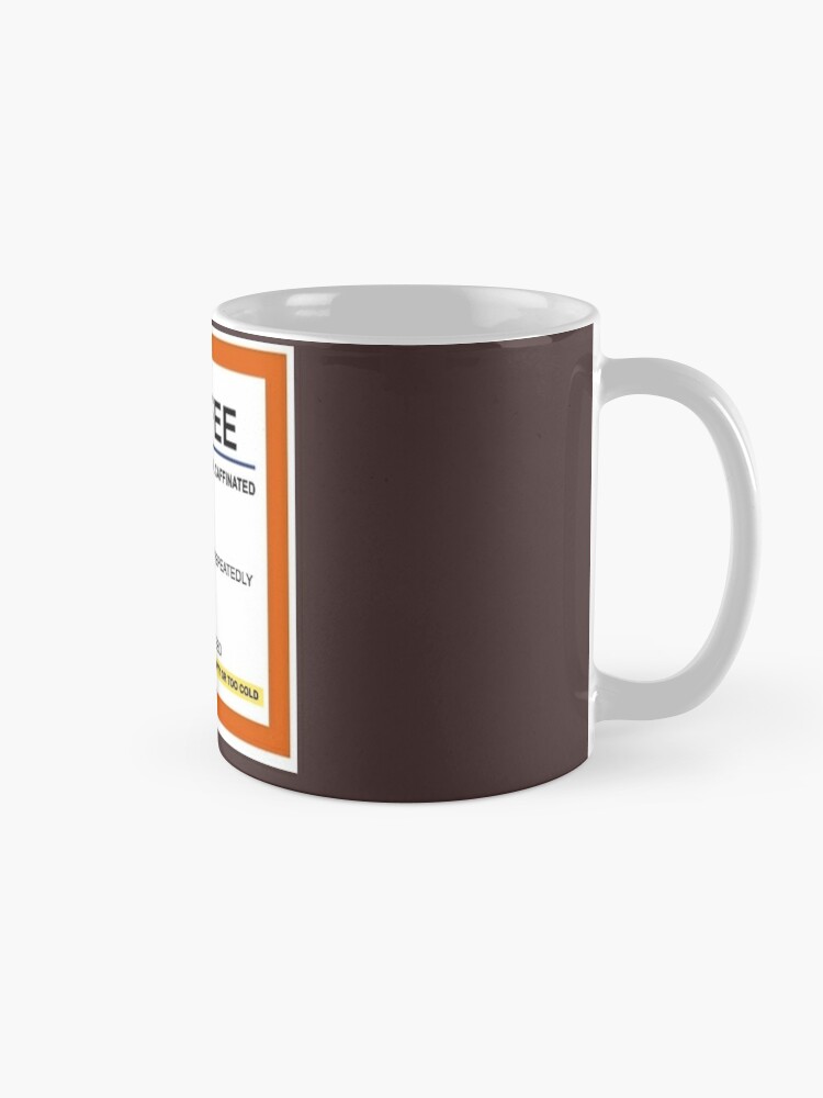 Download "Coffee prescription mug" Mug by instamedshop | Redbubble