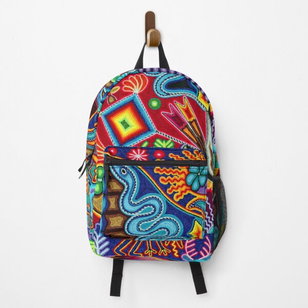 Item preview, Deer and eagle mexican huichol wixarika designed and sold by aramara-huichol.