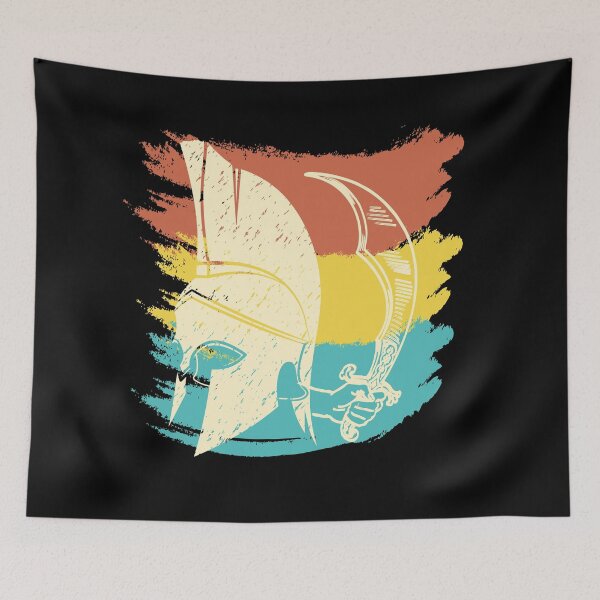 Item preview, Spartan strong design is characterized by a bold graphic of a Spartan warrior, highlighting their strength and fortitude designed and sold by awCurve.