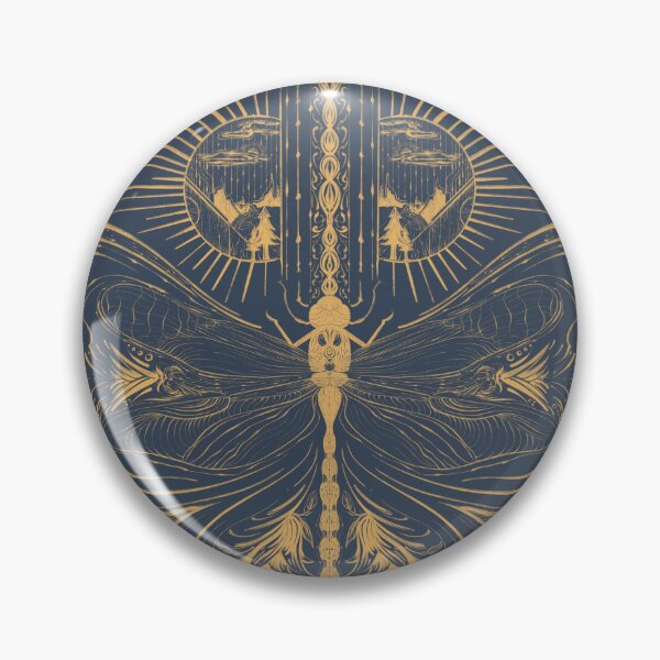 Item preview, Dragonfly motif designed and sold by AYA ..
