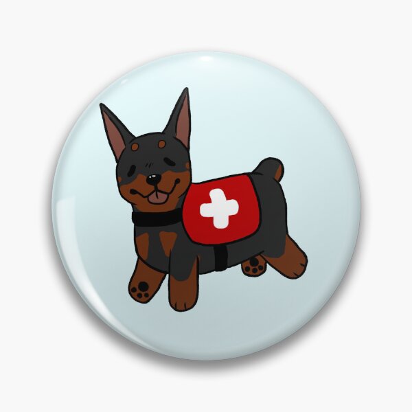 Item preview, Tobias the service dog designed and sold by KingRabies.