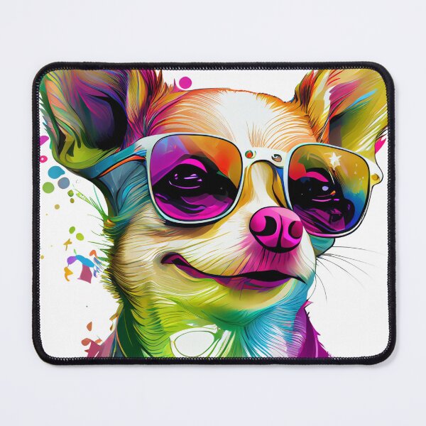 Artikelvorschau, Regenbogen-Chihuahua entworfen und verkauft von FTWDesignShop.