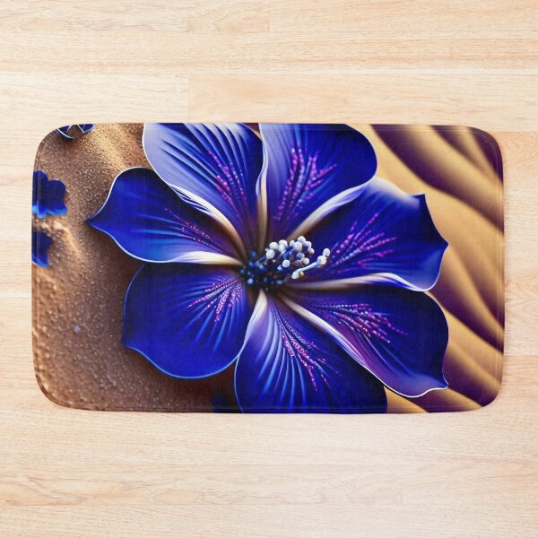 Item preview, Indigo Desert Hibiscus Flower designed and sold by Psychedelic-Sap.