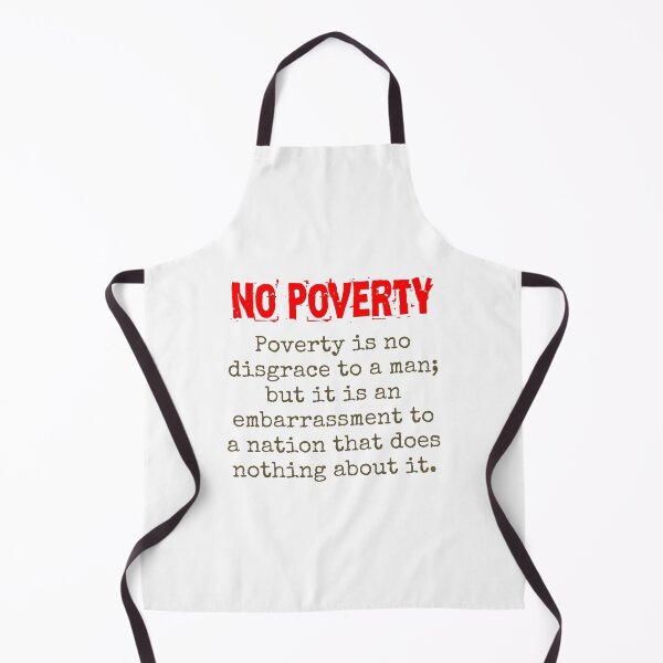 Item preview, Poverty Is No Disgrace To A Man - Poverty Quote  designed and sold by CrankyOldDude.