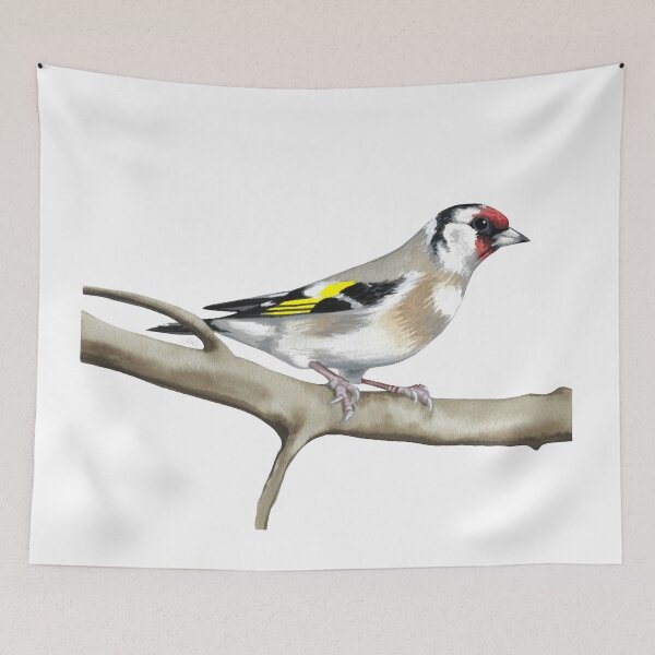 Item preview, Earthquake Relief Fundraiser- European Goldfinch  designed and sold by LauraWolfArtist.
