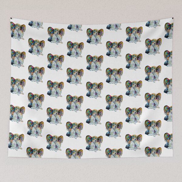 Item preview, papillon dog designed and sold by AyOuBNSB.