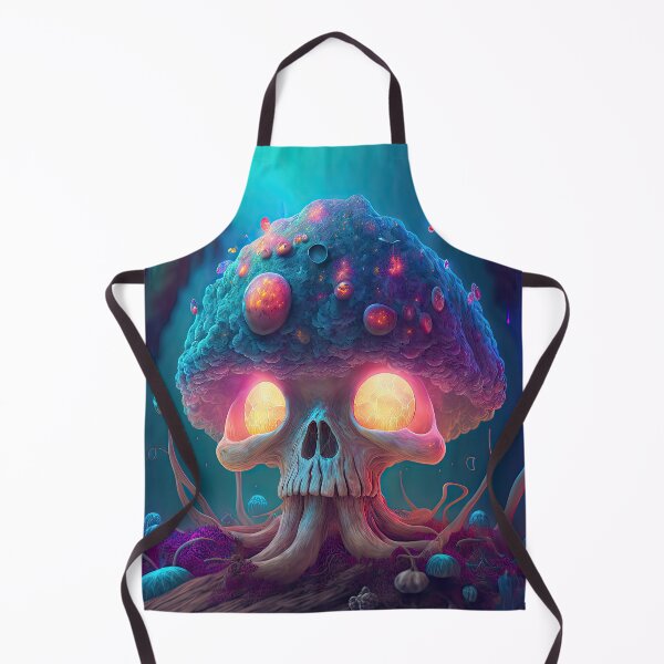 Item preview, Glowing Trippy Skull Mushroom designed and sold by SeedDesign.