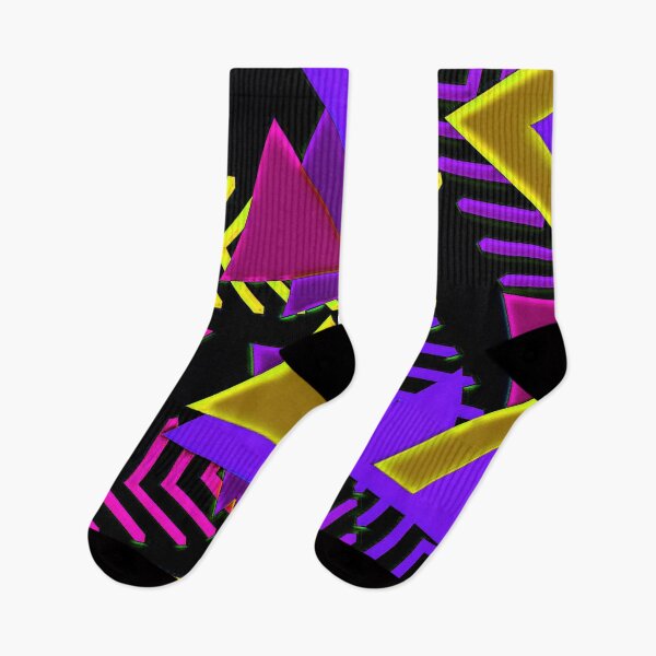 Item preview, Neon Techno Triangle G designed and sold by WildArtDesigns.