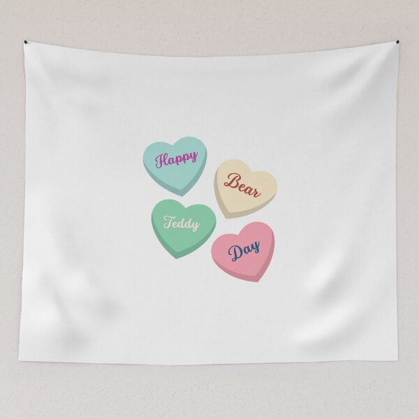 Item preview, Happy Teddy Bear Day, Love Hearts, Valentines bear & Valentine week gift ideas designed and sold by haRexia.