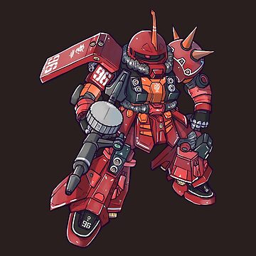 Artwork thumbnail, Psycho Zaku II Deform by RatjoenMerch