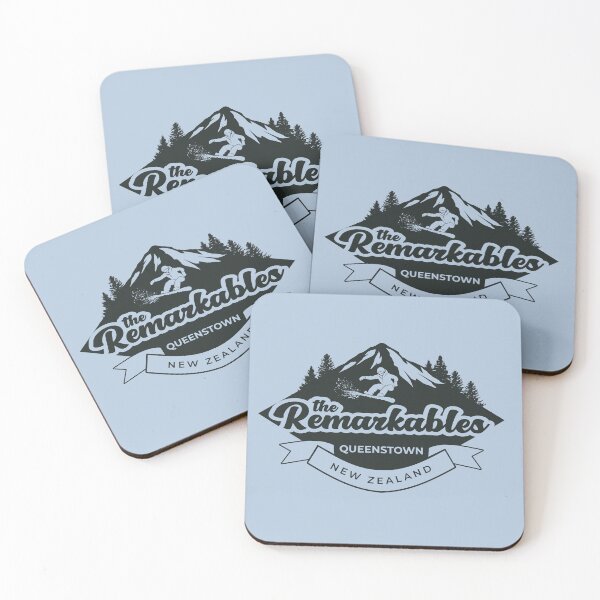 Item preview, The Remarkables in Black designed and sold by Kiwidom.
