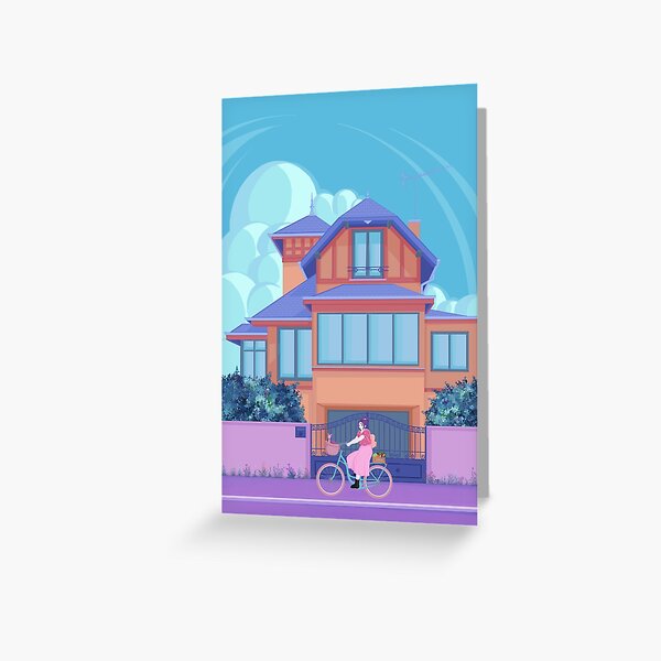 House 013 Greeting Card