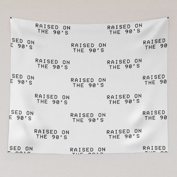Item preview, Raised On The 90s (Font 1) designed and sold by T.A.S. BRAND.