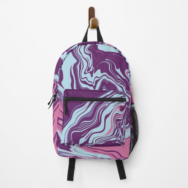 Item preview, Abstract gigantic waves swirl purple pink designed and sold by chuckletuckle.