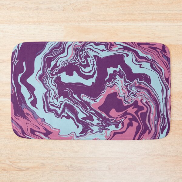 Item preview, Abstract gigantic waves swirl purple pink designed and sold by chuckletuckle.