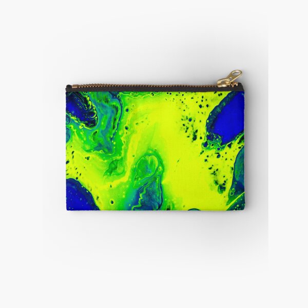 Item preview, Azure Isles 2 - Original Fluid Acrylic Abstract Painting designed and sold by lumino-one.