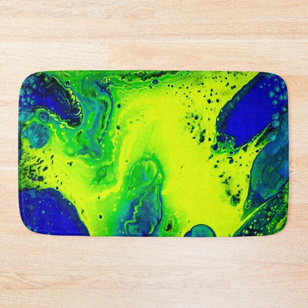 Item preview, Azure Isles 2 - Original Fluid Acrylic Abstract Painting designed and sold by lumino-one.