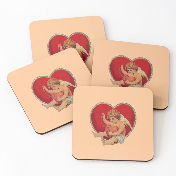 Artikelvorschau, Gebrochenes Herz reparieren. Viktorianisches Valentins-Cherubim-Herz entworfen und verkauft von sooper-salad.