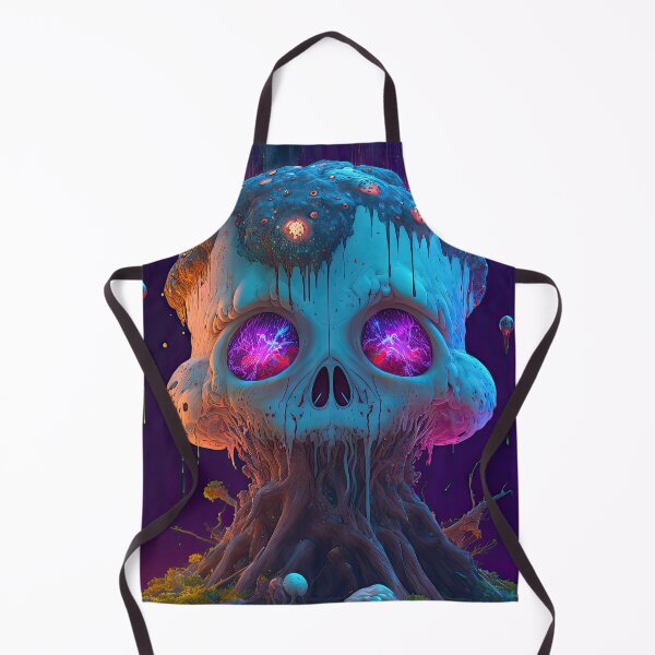 Item preview, Glowing Trippy Skull Mushroom designed and sold by SeedDesign.