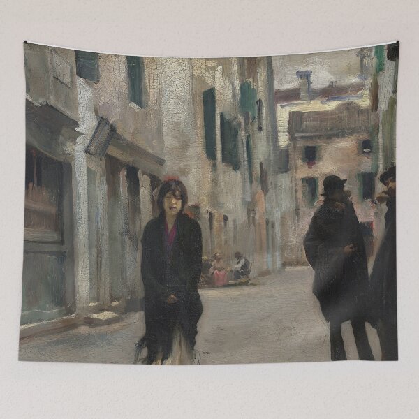 Item preview, John singer sargent Street in Venice  designed and sold by TeeARTHY.
