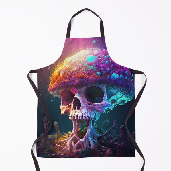 Item preview, Glowing Trippy Skull Mushroom designed and sold by SeedDesign.