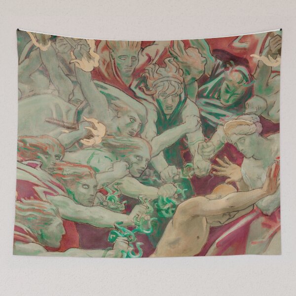 Item preview, John singer sargent Study for the Museum of Fine Arts, Boston, Murals Orestes and the Furies by John Singer Sargent Original from Yale University Art Gallery designed and sold by TeeARTHY.