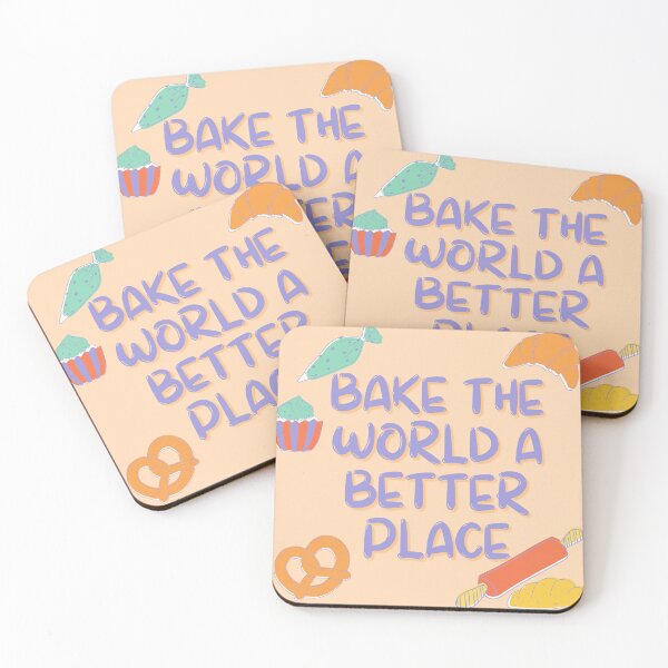 Item preview, Bake The World A Better Place designed and sold by Designedbygigy.