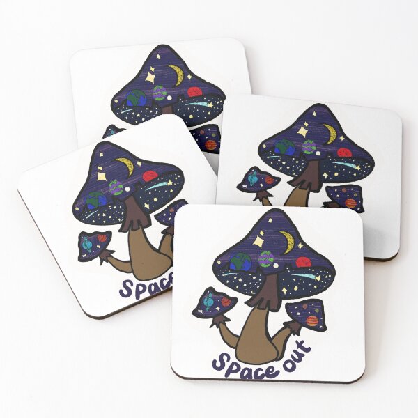 Item preview, Space Out Mushrooms designed and sold by Sk8rdazeArt.