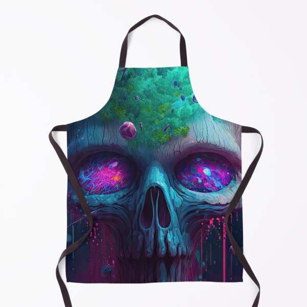 Item preview, Glowing Trippy Skull Mushroom designed and sold by SeedDesign.