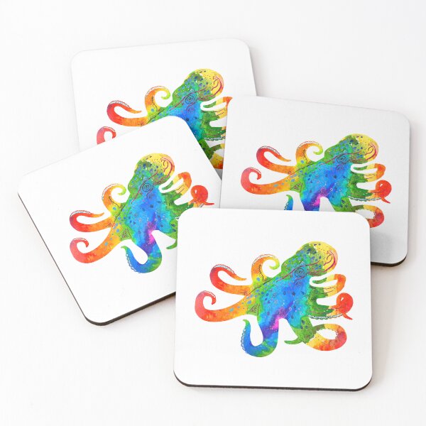 Item preview, Rainbow Octopus | Watercolor Octopus | Pride   designed and sold by Colorcore.