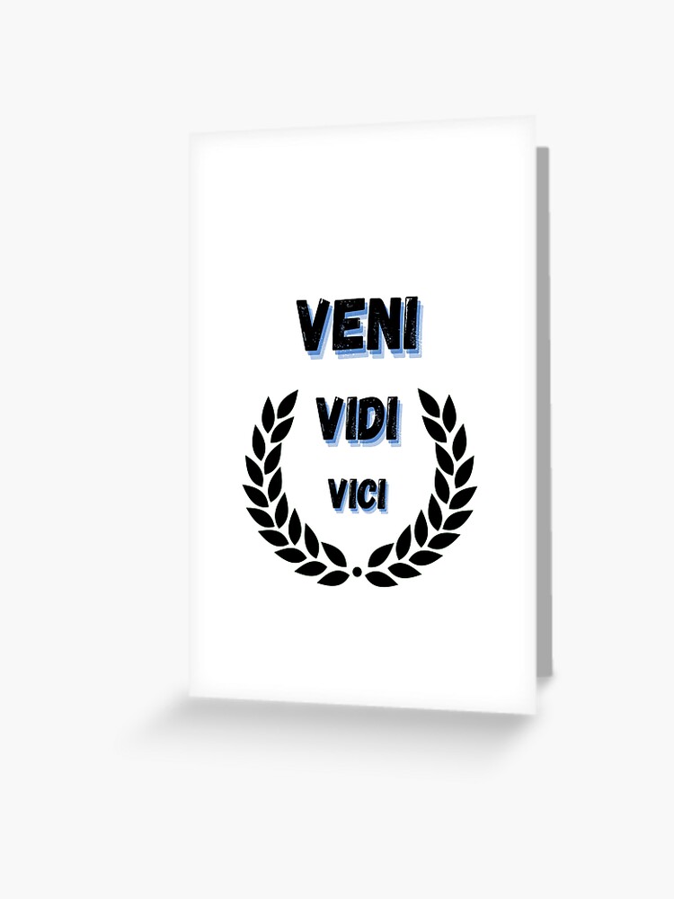 Veni Vidi Vici Tattoo Designs and Meanings 