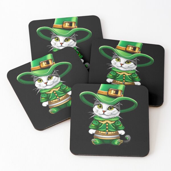 Item preview,  St. Patrick's Day Cat Classic T-Shirt designed and sold by colortrends.