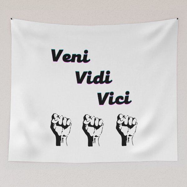 Item preview, VENI, VIDI, VICI .(I came I saw I conquered) designed and sold by PAL • ART.