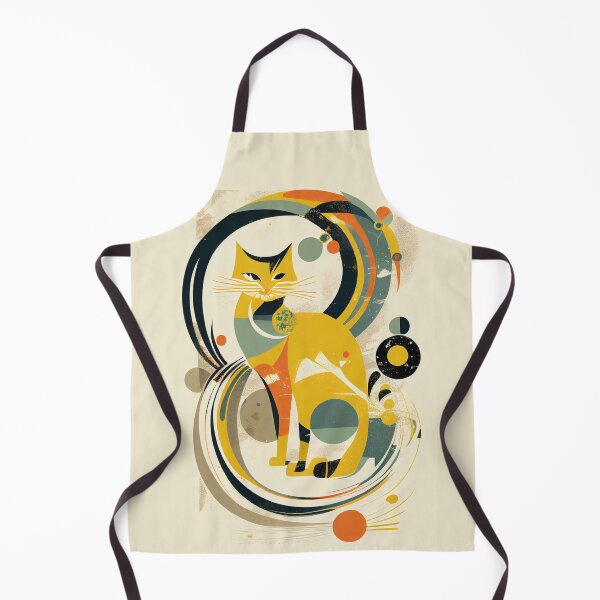 Item preview, Boho Cat 81 Abstract Art Print Painting Wall Decor designed and sold by winterkitty88.