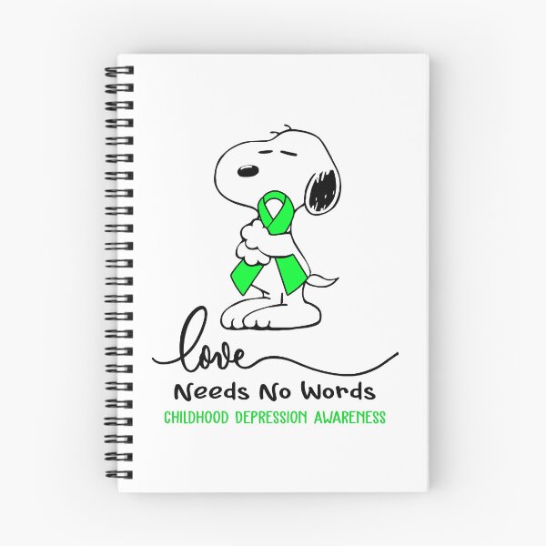 Item preview, Childhood Depression Awareness - LOVE NEEDS NO WORDS designed and sold by Elise-Chapman.