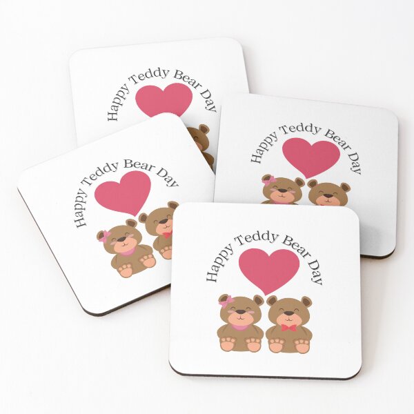 Item preview, Happy Teddy Bear Day, Cute Brown Bears, Valentines bear & Valentine week gift ideas designed and sold by haRexia.