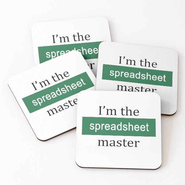 Item preview, I'm the Spreadsheet Master designed and sold by ThePurpleFrog.