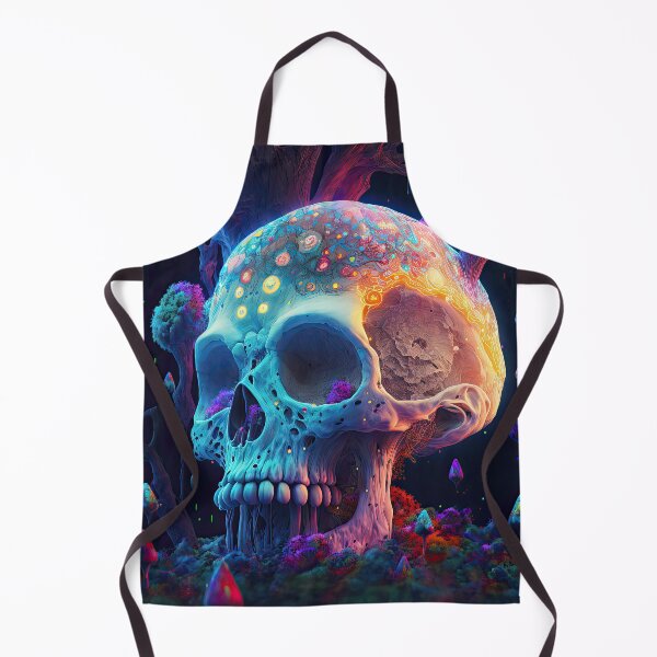 Item preview, Glowing Trippy Skull Mushroom designed and sold by SeedDesign.