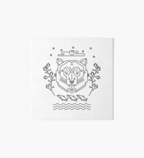 Scandinavian Bear Art Board