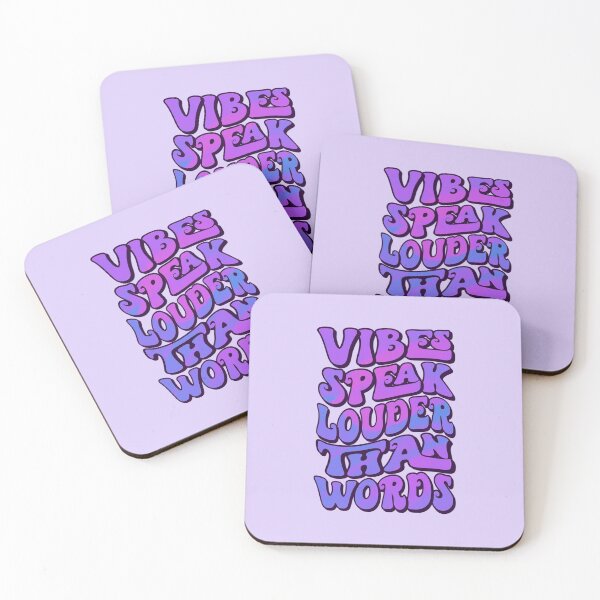 Item preview, Vibes Speak Louder Than Words designed and sold by SimplyCosmic11.